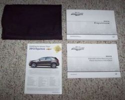 2012 Chevrolet Equinox Owner's Manual Set