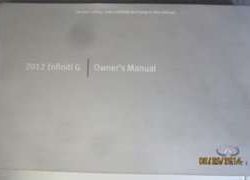 2012 Infiniti G Series Sedan Owner's Manual