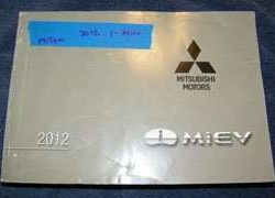 2012 Mitsubishi I-MiEV Owner's Manual