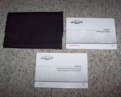 2012 Chevrolet Impala Owner's Manual Set