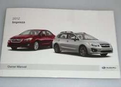 2012 Subaru Impreza Owner's Manual