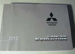 2012 Mitsubishi Lancer Evolution Owner's Manual