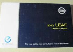 2012 Nissan LEAF Owner's Manual