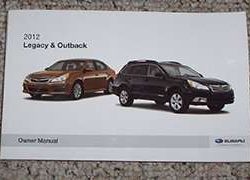 2012 Subaru Legacy & Outback Owner's Manual