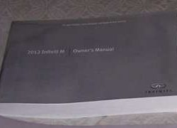 2012 Infiniti M Series Owner's Manual