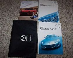 2012 Mazda MX-5 Owner's Manual Set