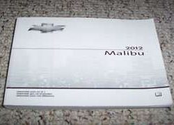 2012 Chevrolet Malibu Owner's Manual