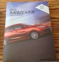 2012 Mazda5 Owner's Manual