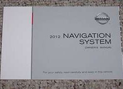 2012 Nissan Altima Navigation System Owner's Manual