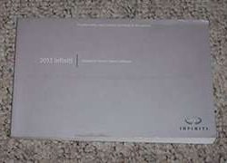 2012 Infiniti G Series Navigation System Owner's Manual