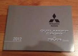 2012 Mitsubishi Outlander Sport Owner's Manual