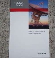 2012 Toyota Prius Display Audio System Owner's Manual