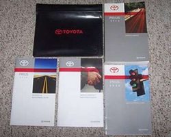 2012 Toyota Prius Owner's Manual Set
