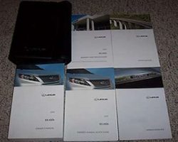2012 Lexus RX450h Owner's Operator Manual User Guide Set