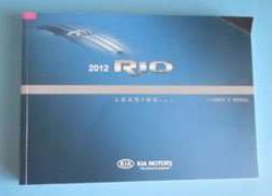 2012 Kia Rio Owner's Manual