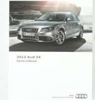 2012 Audi S4 Owner's Manual