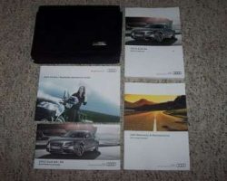 2012 Audi S4 Owner's Manual Set