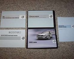 2012 Volvo S60 Owner's Manual Set