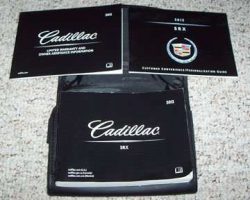 2012 Cadillac SRX Owner's Manual Set
