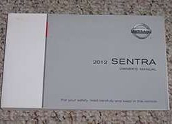 2012 Nissan Sentra Owner's Manual