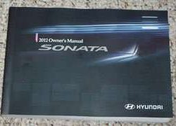 2012 Hyundai Sonata Owner Operator User Guide Manual
