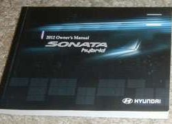 2012 Hyundai Sonata Hybrid Owner's Manual