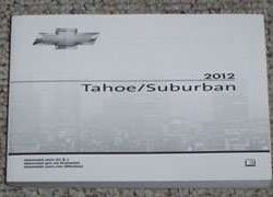 2012 Chevrolet Tahoe & Suburban Owner's Manual