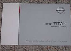 2012 Nissan Titan Owner's Manual