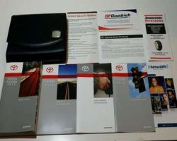 2012 Toyota Tundra Owner's Manual Set
