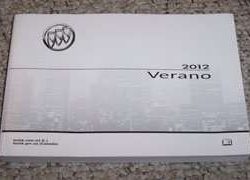 2012 Buick Verano Owner's Manual