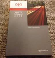 2012 Toyota Yaris Sedan Owner's Manual