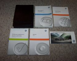 2013 Volkswagen Jetta Sportwagen Owner's Manual Set