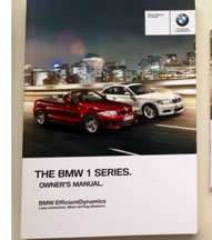 2013 BMW 128i, 135i 1-Series Owner's Manual