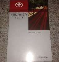 2013 Toyota 4Runner Owner's Manual