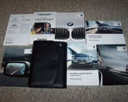 2013 BMW 528i, 535i, 550i 5-Series Including xDrive Sedan Owner's Manual Set