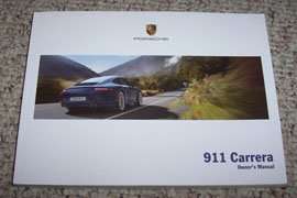 2013 Porsche 911 Carrera Owner's Manual
