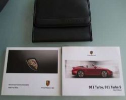 2013 Porsche 911 Turbo Owner Operator User Guide Manual Set