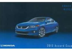 2013 Honda Accord Coupe Owner's Manual