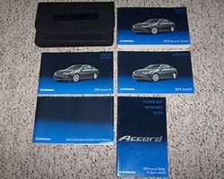 2013 Honda Accord Sedan Owner's Manual Set