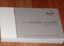 2013 Nissan Altima Coupe Owner's Manual