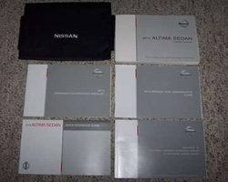 2013 Nissan Altima Sedan Owner's Manual Set