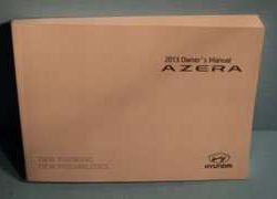 2013 Hyundai Azera Owner's Manual