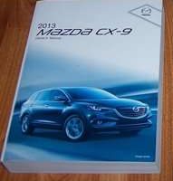 2013 Mazda CX-9 Owner's Manual