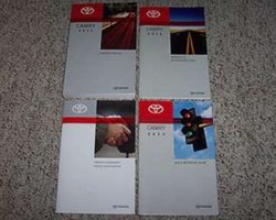 2013 Toyota Camry Owner's Manual Set