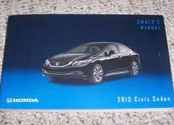 2013 Honda Civic Sedan Owner's Manual