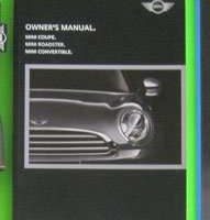 2013 Mini Coupe, Roadster & Convertible Owner's Manual
