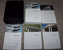2013 Lexus ES350 & ES300h Owner's Manual Set