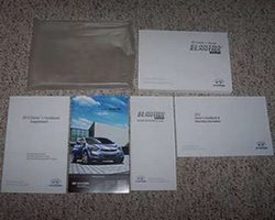 2013 Hyundai Elantra & Elantra Coupe Owner's Manual Set