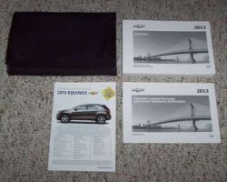2013 Chevrolet Equinox Owner's Manual Set