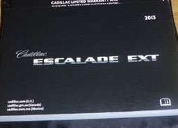 2013 Cadillac Escalade EXT Owner's Manual